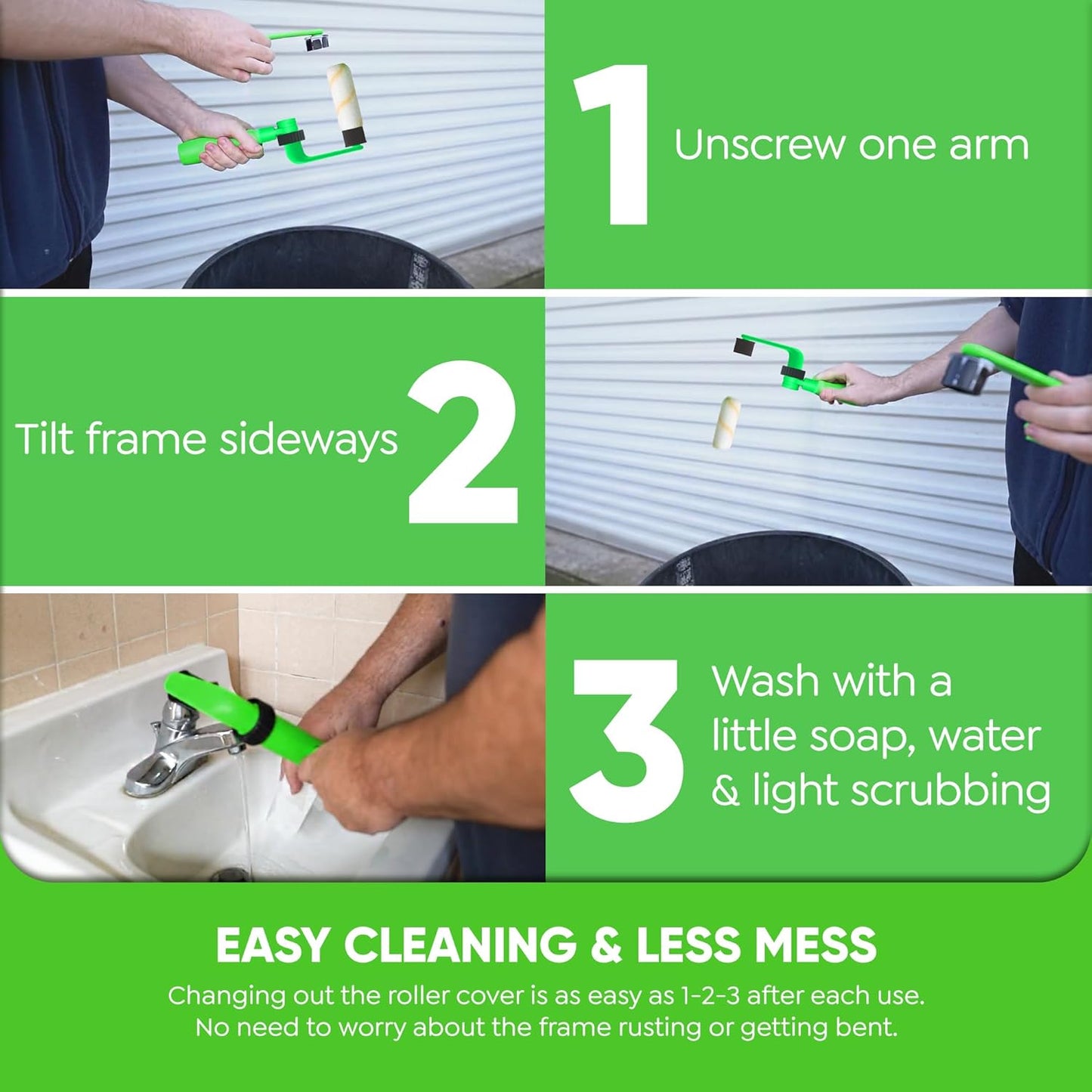 4-Inch Paint Roller Kit