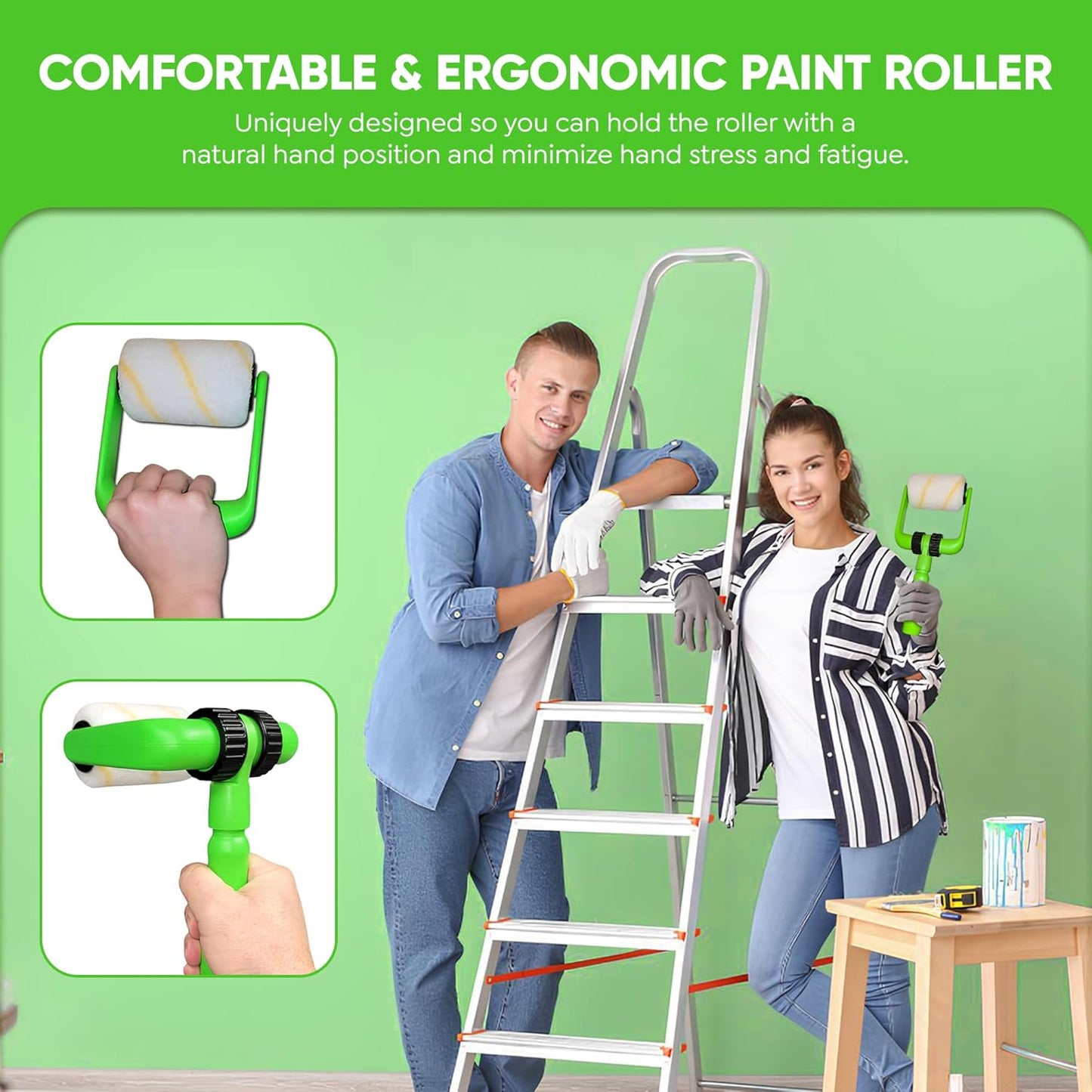 4-Inch Paint Roller Kit